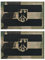 ZESION 2PCS DEU Deutschland IR Infrarot Reflektierende Aufnäher Set, Taktische Aufnäher, Voll bestickte Militär Aufnäher für Mützen, Taschen, Westen, Uniformen/Eagle