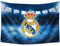Konern Real Madrids Football Hanging Tapestry 40 * 60inch for Wall Home Decor Real Madrid Flag(Duplex printing,Bright & Vibrant 150D Polyester,Brass grommet design is durable)
