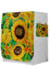 Highdi 3D Housse de Protection pour Machine à Laver, Chargement Frontal Housse à La Poussière avec Ouverture Frontale (Capacité L 10.5~12kg,Tournesol 6)