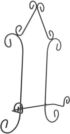 RORPOIR 1 Set Wrought Iron Hanging Rack Photo Holders Book Decor Wall Mounted Shelves Wall Plate Display Mount Clothes Mount Shelves Exquisite Display Stand Creative Plate Stand