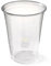 KURTT - Trinkbecher 0,4 l Kunststoff Bierbecher Einwegbecher aus Kunststoff PP (Polypropylen) transparent klar Ausgießbecher Bierbecher Partybecher (200)