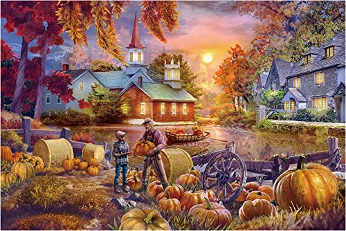 IGHSNZUH 1000-Teilige Puzzles Für Erwachsene Puzzles Für Erwachsene (Ernte)