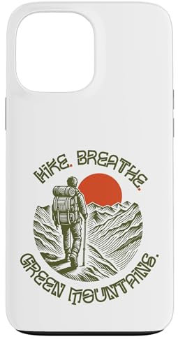 Alpinismo - Montagne Verdi Custodia per iPhone 13 Pro Max