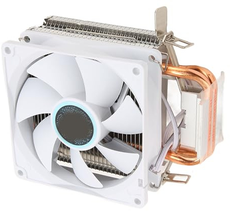 Fockety Ventola di Raffreddament per Dispositivo di Raffreddamento 'aria Cpu del Computer, Raffreddatore Cpu Premium con Ventola da 90 Mm per Desktop, Raffreddatore da 9 Cm 2 di Calore Ventole di