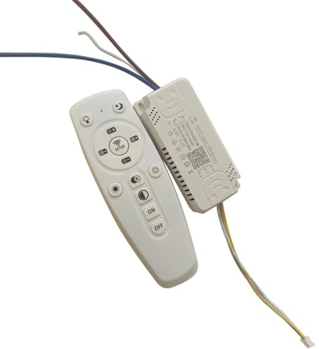 KYFGDLA LED Treiber 280mA - 2×(40-60)W, stufenlos dimmbar, 2.4G Fernbedienung & APP-Steuerung, flimmerfrei Konstantstrom, Ue:170-245V Ua:120-185V, für LED-Streifen, Wand-/Deckenlampen & Deckenstrahler