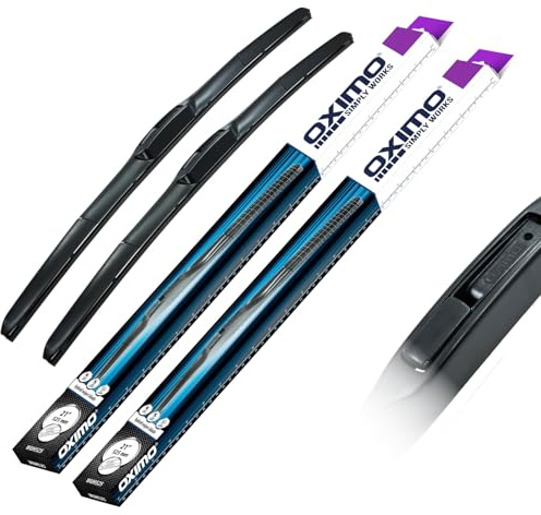 OXIMO Scheibenwischer für Audi 80 B4 Stufenheck 1991-1995 | Frontscheibenwischer, 2er Set Wischerblätter - links 525 mm, rechts 525 mm