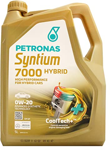 Petronas Syntium 7000 SAE 0W20 5L Litres Car Engine Oil 5 Litre Fully Synthetic