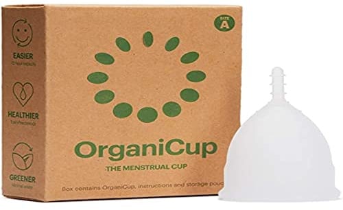 ORGANICUP Körbchengröße A – für Frauen unter 30 und die nicht geboren haben, 1 Stück
