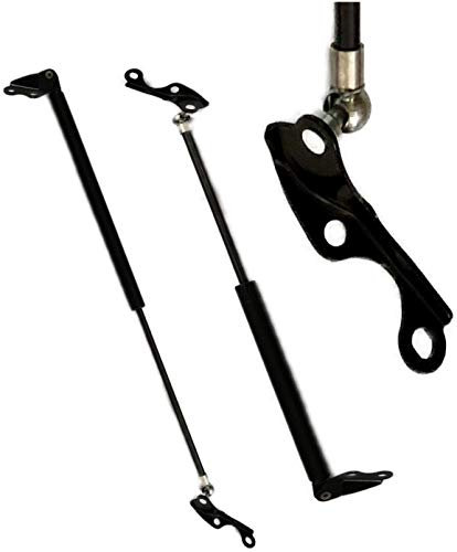 RICAMBIITALIA2017 Molla a gas per sospensione automobile, Nero, Sospensione sollevamento, Posteriore, Yaris 1999-2006, Con staffa DX+SX