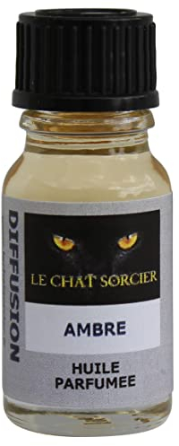 Le Chat Sorcier - Parfum d'Ambiance - Huile Parfumée - Ambre (10ml)