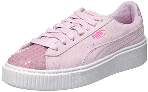 PUMA Suede Platform Street 2 Wn's, Scarpe da Ginnastica Basse Uomo, Rosa (Winsome Orchid-Winsome Orchid 03), 38.5 EU