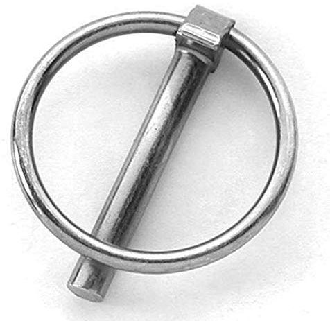 10x Klappsplinte 10mm Stahl verzinkt Klappsplint Bolzensicherung Stecker (932694)