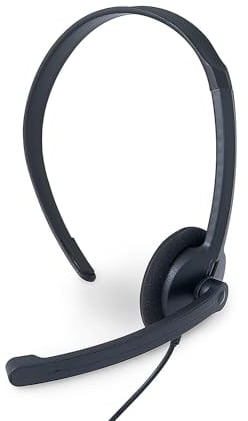 Verbatim Cuffie mono da 3,5 mm con microfono e telecomando in linea