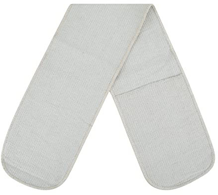 Double Oven Cotton Gloves Everyday Use Mitt Natural 18x91x1 cm