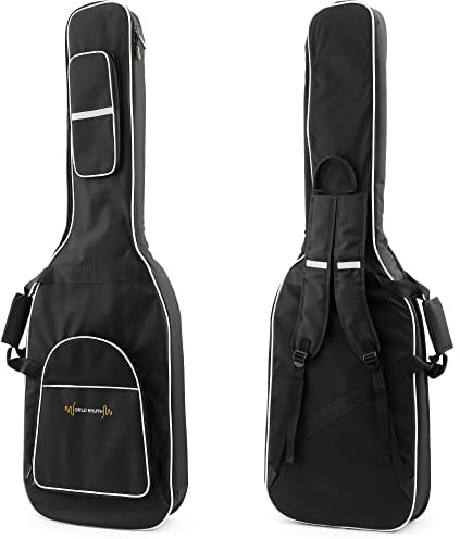 World Rhythm WR-111 Full Size Bassgitarren-Gigbag von World Rhythm - 18mm Polsterung & Rückengurte