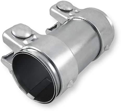Auspuffschelle Rohrverbinder Doppelschelle Auspuff Abgasanlage (Stahl verzinkt, ø 38mm | Länge: 125mm)
