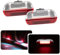 Weiße und rote LED-Vordertürbeleuchtung für VW Golf MK5 MK6 MK7 T/iguan P/assat B6 B7 B8 Touran S/cirocco Touareg Sharan J/etta Skoda Superb LED-Türstufe Sicherheit Willkommen Lampen