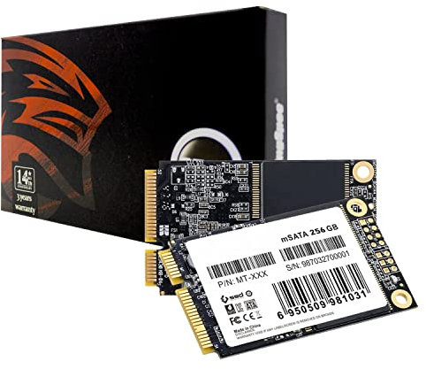 SIMPLETEK SSD 256GB mSATA Interno Solid State Drive Computer Gaming, interfaccia mSATA Memoria PC stato solido
