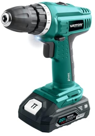 TALADRO ATORNILL.VATTON 20V.1 BAT.1.5Ah