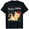 Meowy Catmas Lustige Katze Yoga Weihnachtsmütze Ugly Christmas Sweater T-Shirt