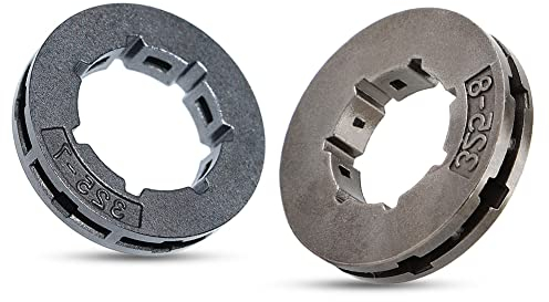 Gubeter Chain Saw Ritzel Rim .325 7T und 8T Kit, für Husqvrana für Jonsered für Partner für Poulan für Handwerker usw. Kettensägen, /