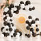 Luftballon Girlande Schwarz Weiß SKYIOL Ballon Girlande Set 120 Stück Matte Schwarze Weiße Latex Ballons Helium Luftballons für Geburtstag Hochzeit Baby Shower Abschluss Party Dekorationen