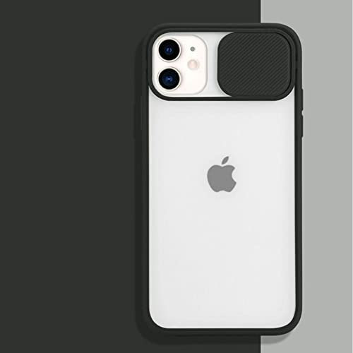 DENUVI Étui de Protection d'objectif d'appareil Photo pour iPhone 14 13 12 11 Pro Max 8 7 6 14 Plus XR XS SE2020 Max, Noir, pour iPhone 12 Pro