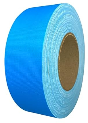 selmundo 6487 | Extra Power Premium Gaffa Tape | Panzertape | Gewebeband, Abmessung:50mm x 50m. blau matt