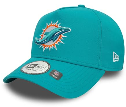 New Era E-Frame Trucker Cap - NFL Miami Dolphins Aqua