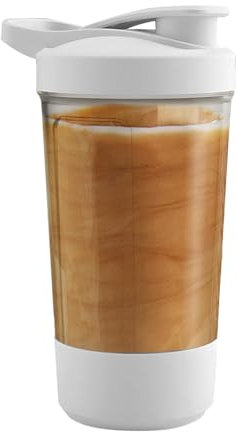 Vuggdt Coctelera eléctrica de proteínas – Mezclador eléctrico de proteínas de alta velocidad | Vasos mezcladores multifuncionales recargables, botella para mezclar proteínas suaves