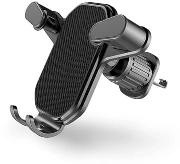 Sohini Handyhalterung Auto Universal Auto Haken Basis Telefon Halter Für Auto Air Vent Dashboard Handy Navigation Halterung Anti-Drop Telefon Auto Ständer Halter Handyhalter Auto(Black A)