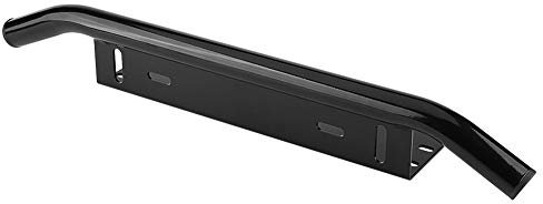 ALUMINUM ALLOY LICENSE NUMBER PLATE FRAME HOLDER BULL BAR BUMPER MOUNT LIGHT LAMP LED BRACKET FOR CAR TRUCK SUV OFFROAD BLACK 23 X 14.5 X 4 INCH