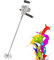 Farbrührmaschine, Handmischer, Trommelmischer, pneumatischer Mixer, Handrührer, Farbmischwerkzeug, Farbrührer, Farbmischmaschine