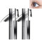 Facelove Iron Eye Mascara, Facelove Iron Eye Eisenlocke Mascara, 3D Curling Eyelash Iron Mascara, Mascara Naturkosmetik Long Lasting, Waterproof and Smudge-Free (2pcs-schwarz)