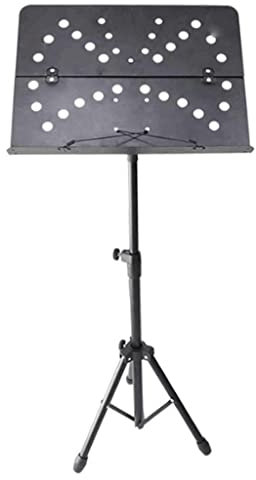 WQZzjm Notenständer Metall Klappbarer Notenhalter Universell höhenverstellbar Notenständer Violine Erhu Guzheng Dirigiernotenständer,