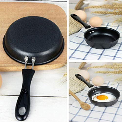Mini poêle à frire anti-adhésive pour œufs omelette crêpes camping