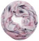 Gloop Loop Schlauchschal für Damen Schal Tuch seidig-luftig leicht mit buntem Muster Print (Hellpink 00959a4)