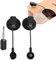 YUEHISY di Microfono Saxofono Wireless, Microfono Strumenti a Clip per Chitarra Tromba di Sax, Gamma Wireless da 40 M/131ft, 8 Ore di Utilizzo