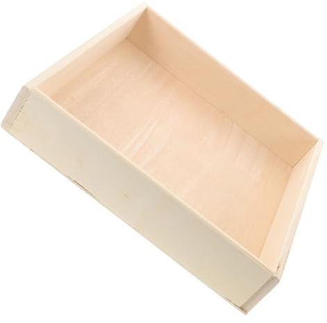 Quadratischer Sandkasten für Kinder, Montessori Spieltablett | Aufbewahrungstablett für Schreibtisch und Innenbereich, Geeignet für Spielzimmer und Kindergarten, für Kleinkinder