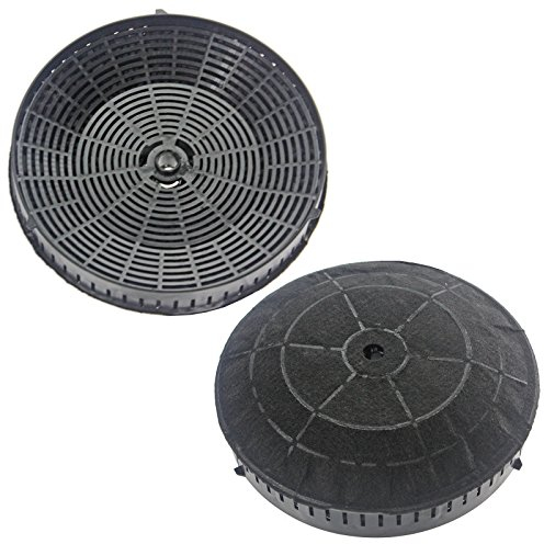 SPARES2GO Filtres à Charbon compatible avec Elica Extracteur d’air Hotte Aspirante (Lot de 2)