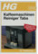 HG Kaffeemaschinen Reiniger Tabs