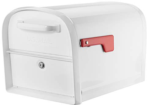 Architectural Mailboxes 6300W-10 Oasis 360 Boîte aux Lettres, Blanc