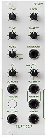 Tiptop Audio SD909 White - Drum Modular Synthesizer