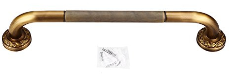 Ichiias Duschgriff Antik Stil Messing geschnitzte Badewanne Sicherheit Haltegriff Wand Badzubehör