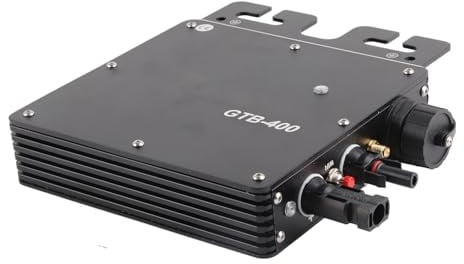 400W Solar Grid Tie Inverter, Reiner Sinus-Mikro-Wechselrichter, Aluminiumlegierung(AV210-230V)
