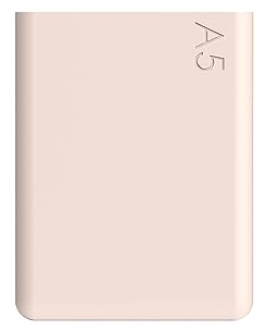 Housse en silicone A5 - Corail pâle (Uniquement la housse)