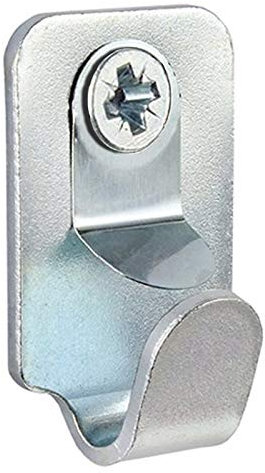 Heavy Duty Safety Picture / Mirror Hooks with Screws and Wall Plugs - 15kg Load… (4 Pack)