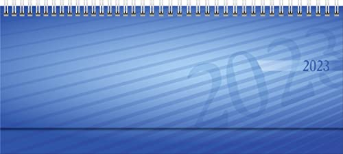 rido/idé Wochenkalender Modell septant 2023 Blattgröße 30,5 x 10,5 cm blau