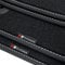 tuning-art BEF950 Fußmatten passend für Mitsubishi Outlander 3 CWO 2012-, Naht:Silber. Deluxe Velours