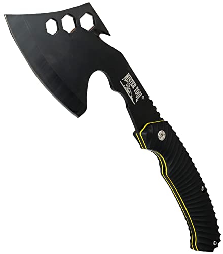 Mister Tool Camping- u. Jagd-Axt, Campingaxt, Freizeitbeil, Universalaxt, Spaltaxt, Handbeil, Survivalaxt, Ganzstahlbeil, Outdooraxt, Waldaxt